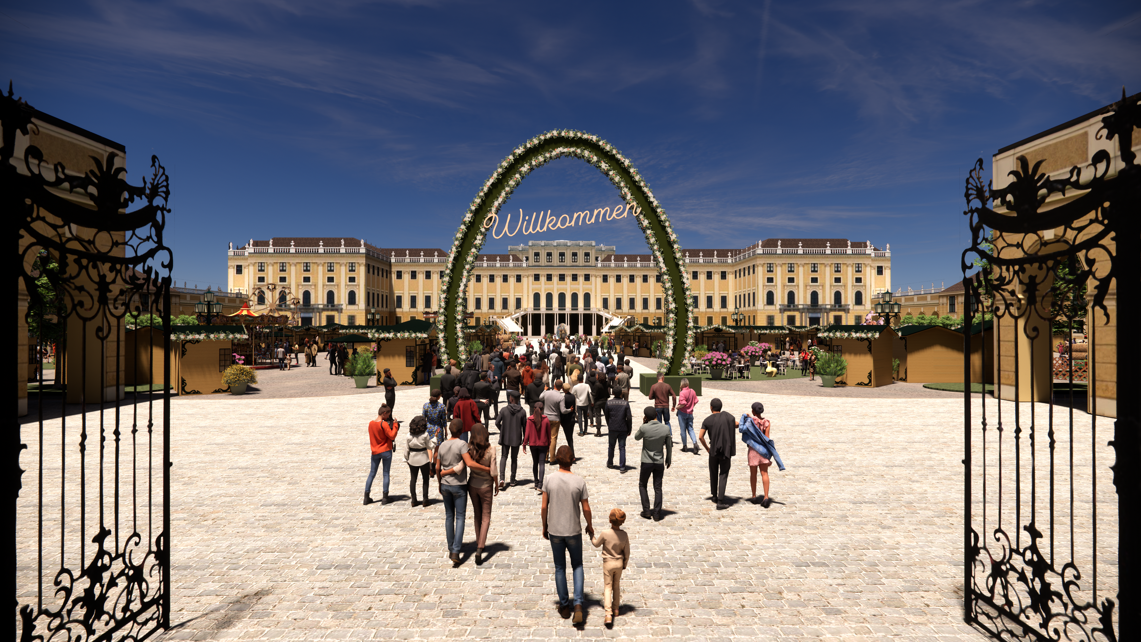 Countdown zum Ostermarkt im Schloss Schönnbrunn läuft