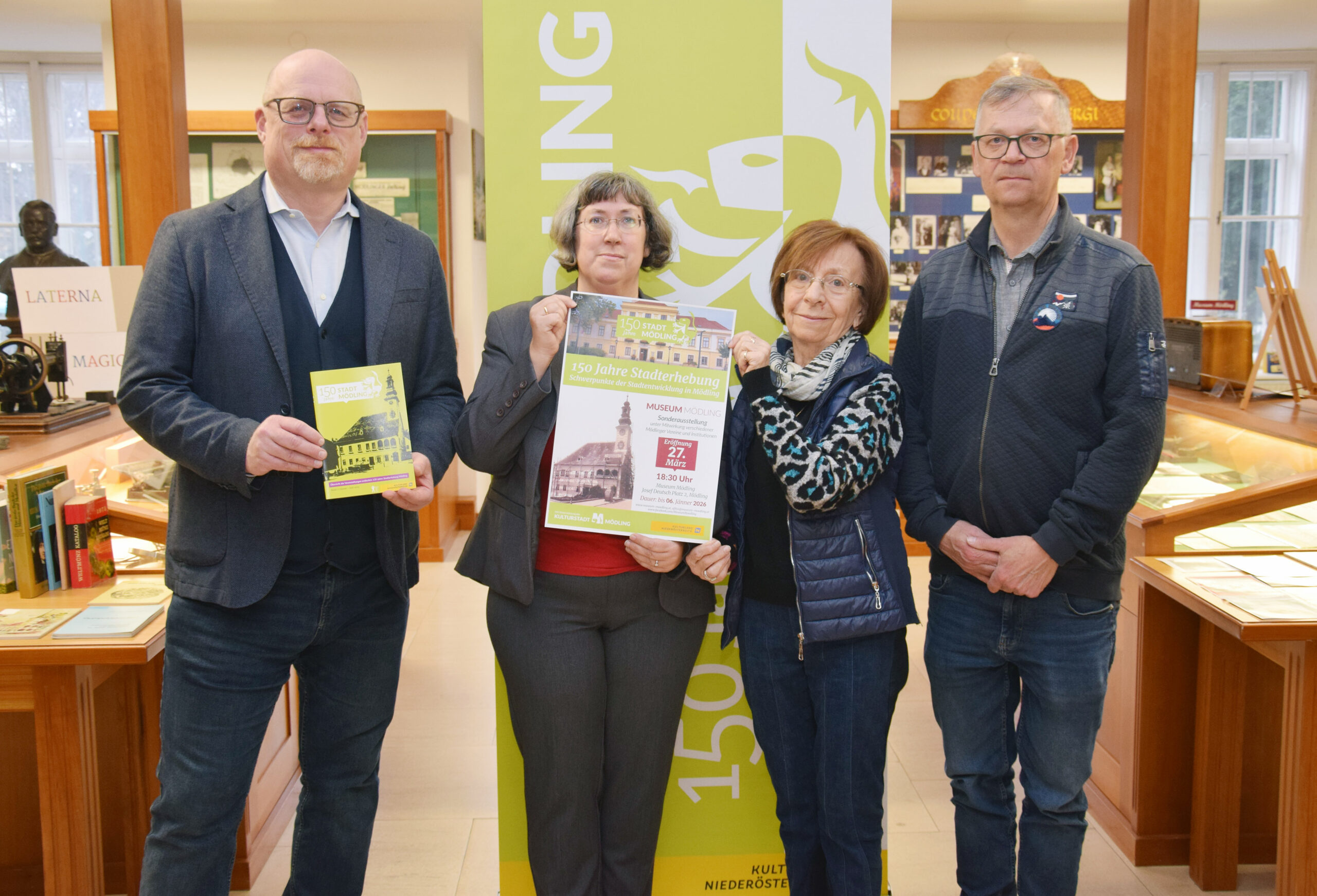 Mödling: Sonderausstellung zur Stadterhebung im Museum