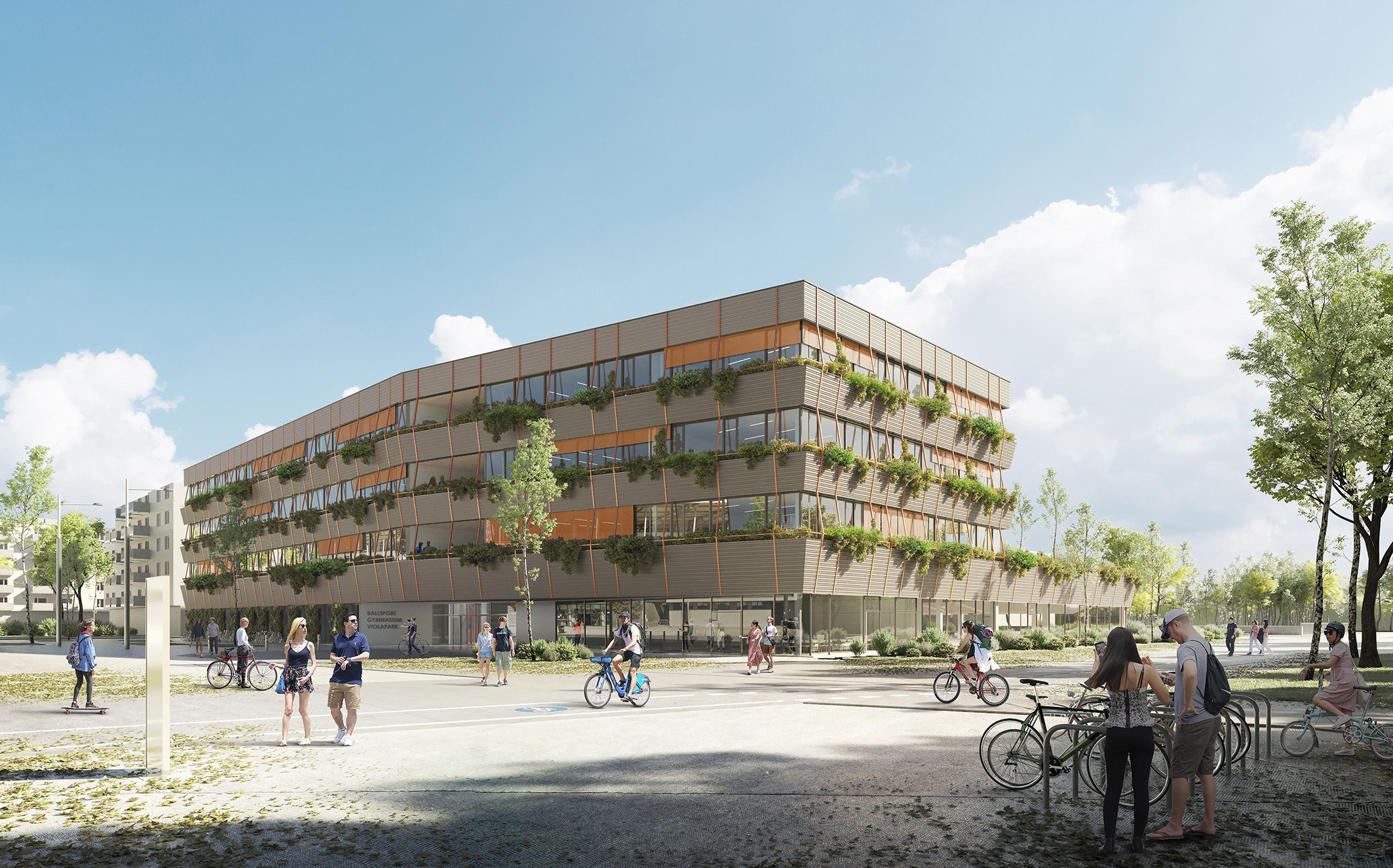 In Favoriten macht der Ballsport schon bald Schule