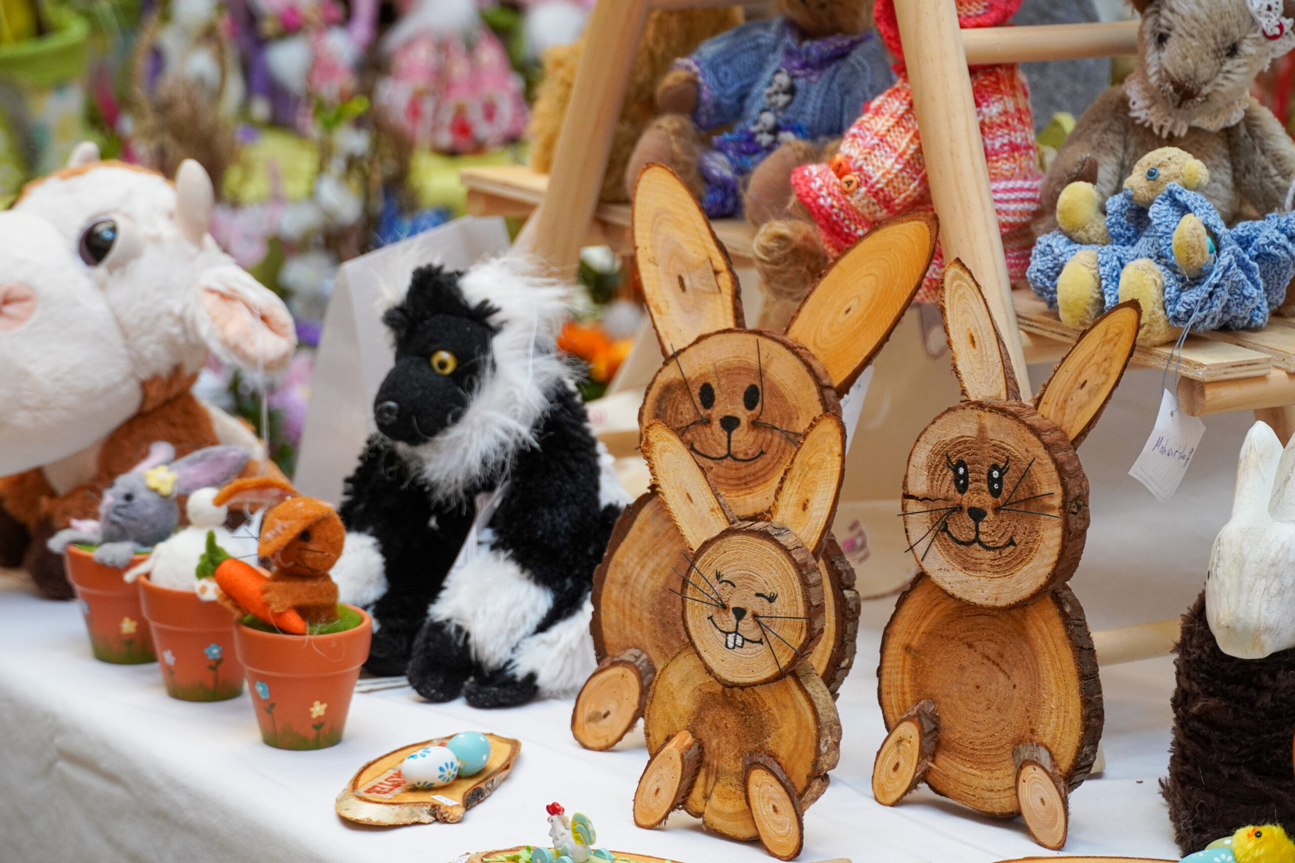 Der Osterhase zieht am Wochenende ins Schloss Vösendorf
