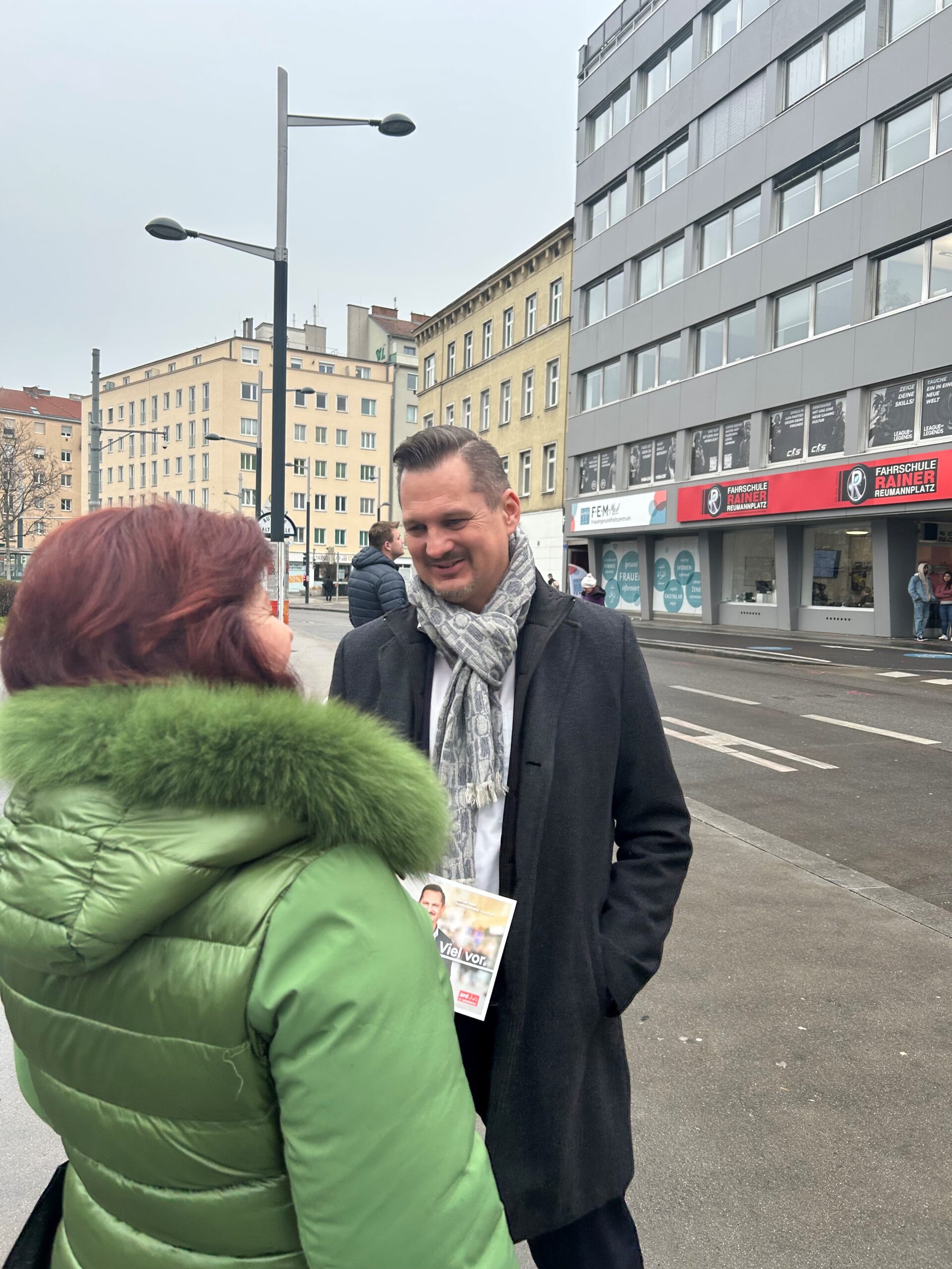 Tour de Franz: Beim Reden kommen die Leute zusammen