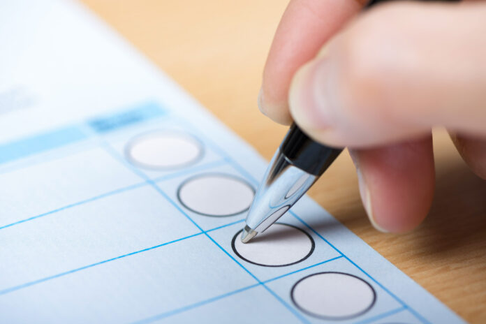 voting ballot