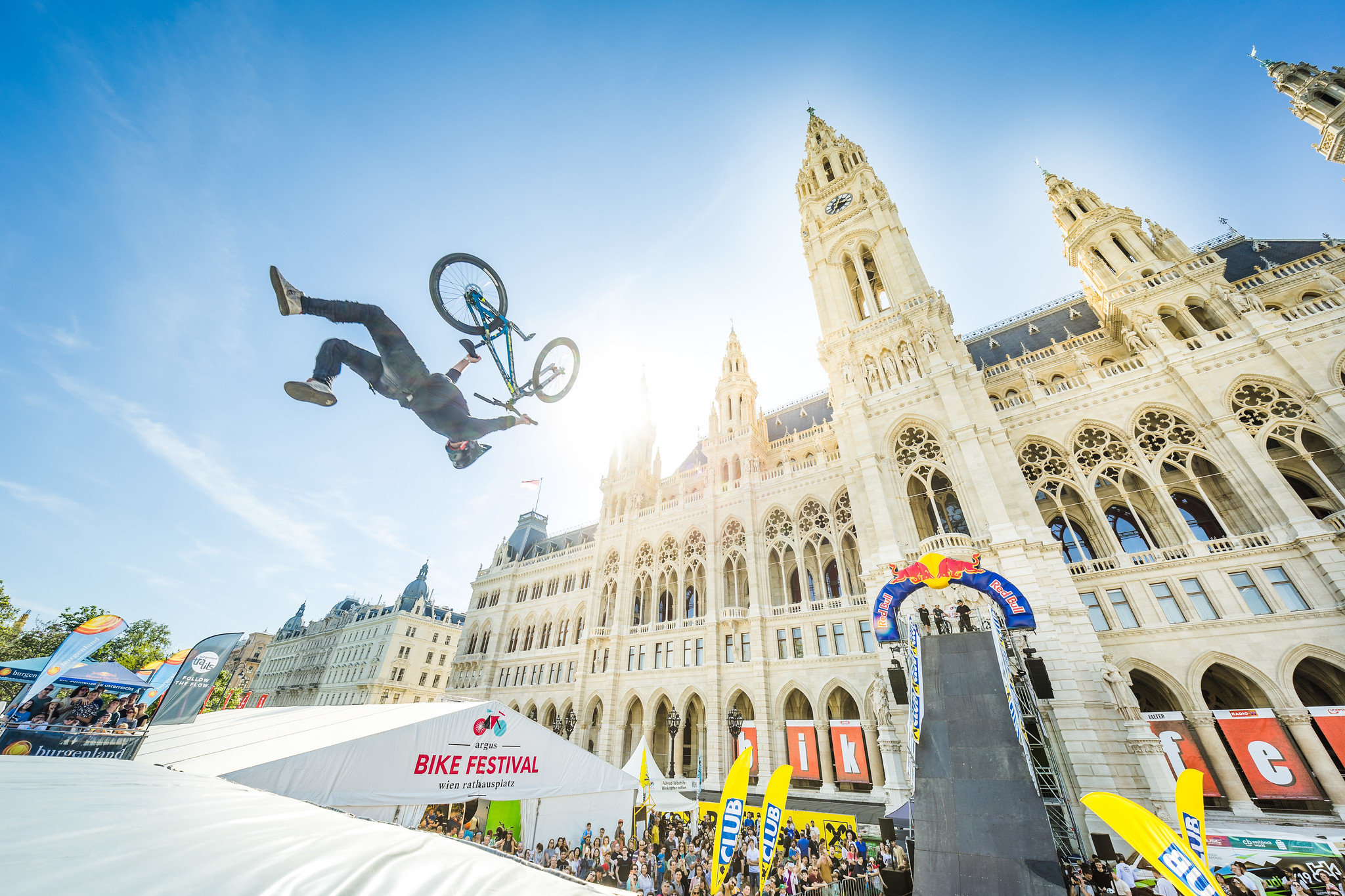 Pedal-Power pur: Bike Festival am Rathausplatz