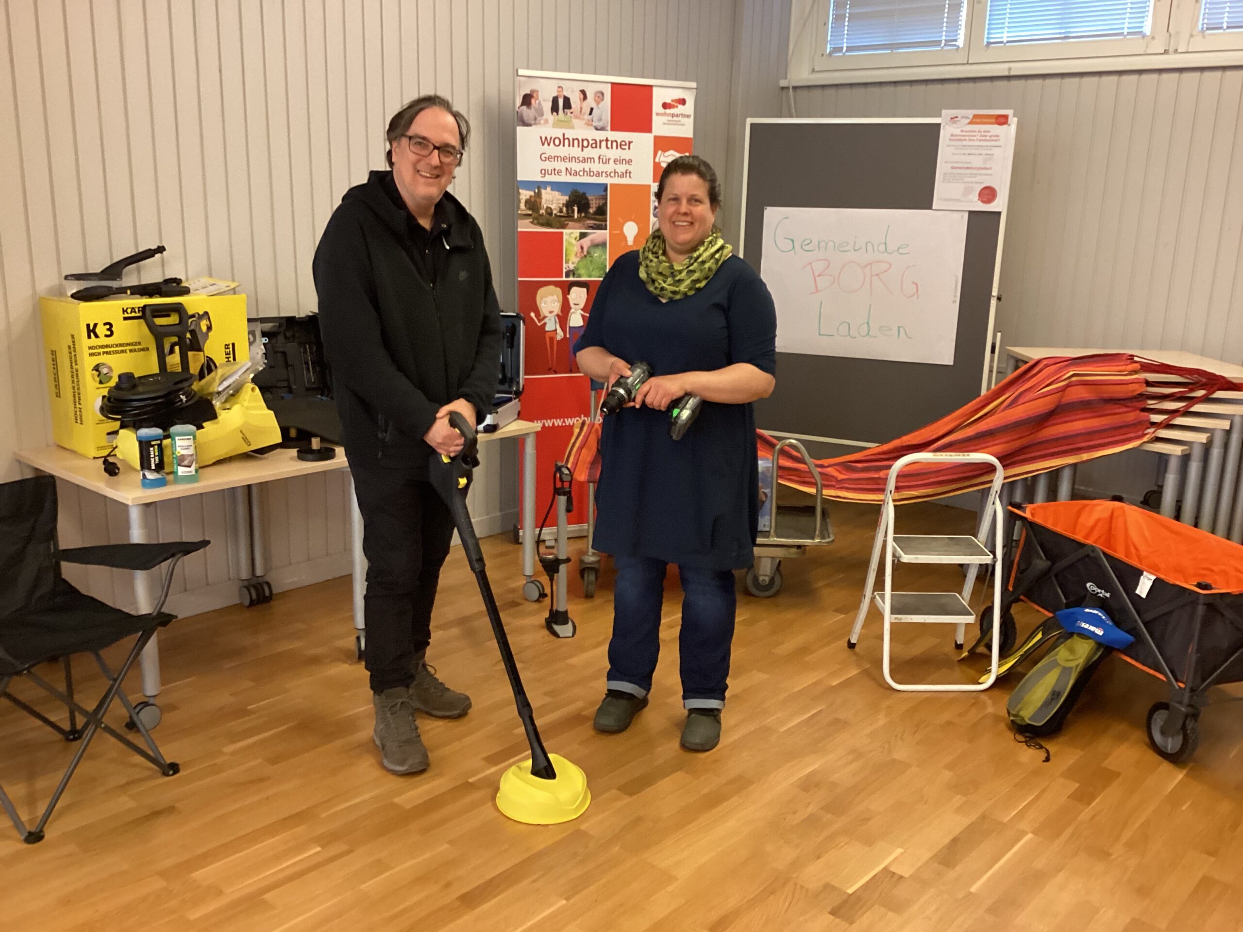 Darf ich mir das ausborgen? In Meidling sehr gerne!