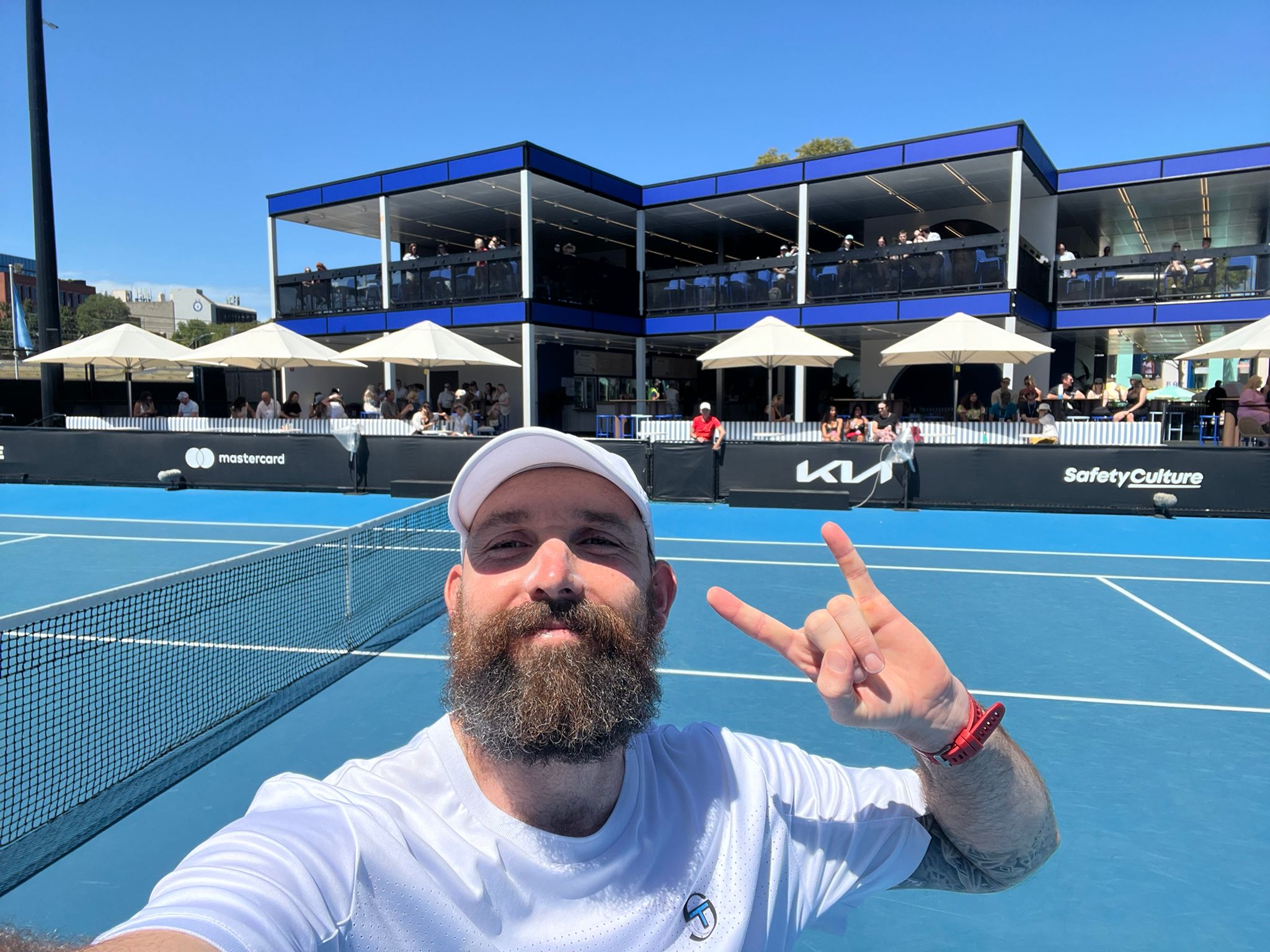 Ein Tennis-Weltmeister spielt im Wiener Westen