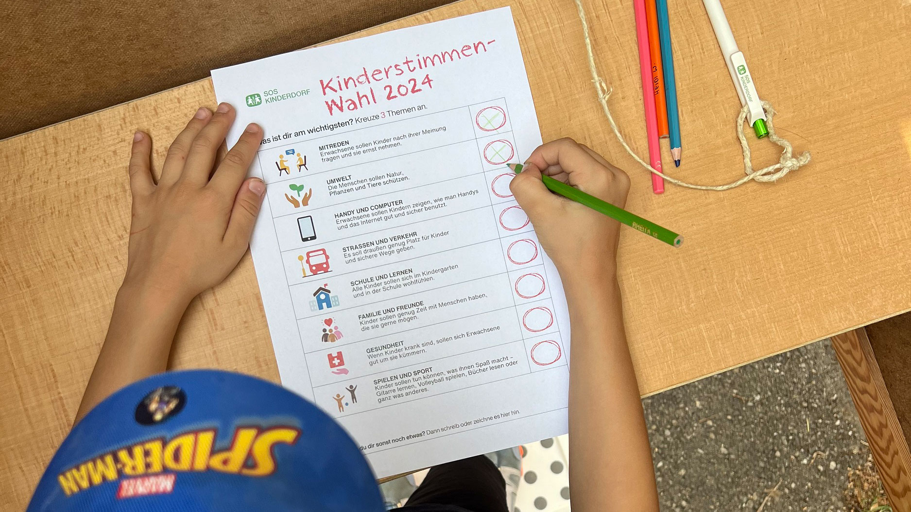 Wenn Kinder wählen dürften: ihre wichtigsten Anliegen