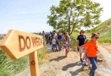 Die kostenlosen 48er-Führungen – im Biild bei der Deponie am Rautenweg – machen Wiens Abfallwirtschaft auf spannende Weise beigreifbar. © Stadt Wien/Christian Fürthner