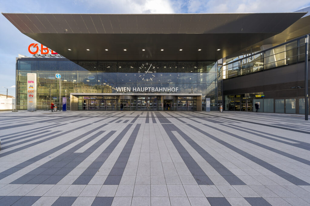 Der Größte ist der Hauptbahnhof (Foto: ÖBB/Fritscher).