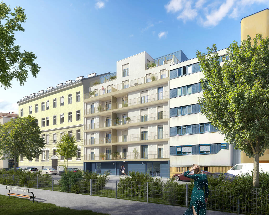 Simmering: In der Eisteichstraße entstehen 18 neue Wohnungen