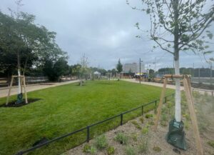 Nach drei Monaten Bauzeit ist der Schmelz-Park fertig. Und er ist wirklich gut gelungen (Bild: Steiner).