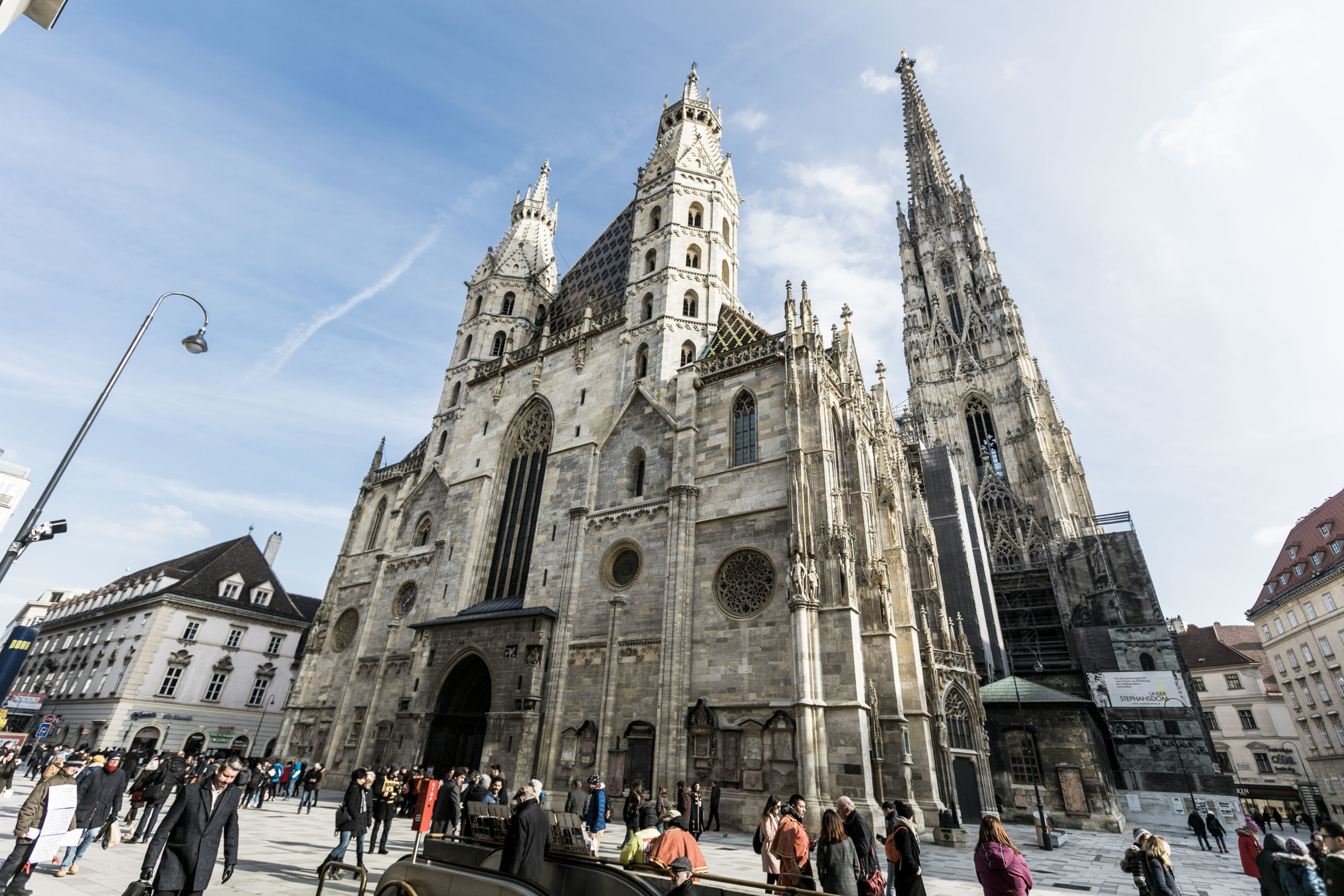 Der Stephansplatz mit dem Stephansdom