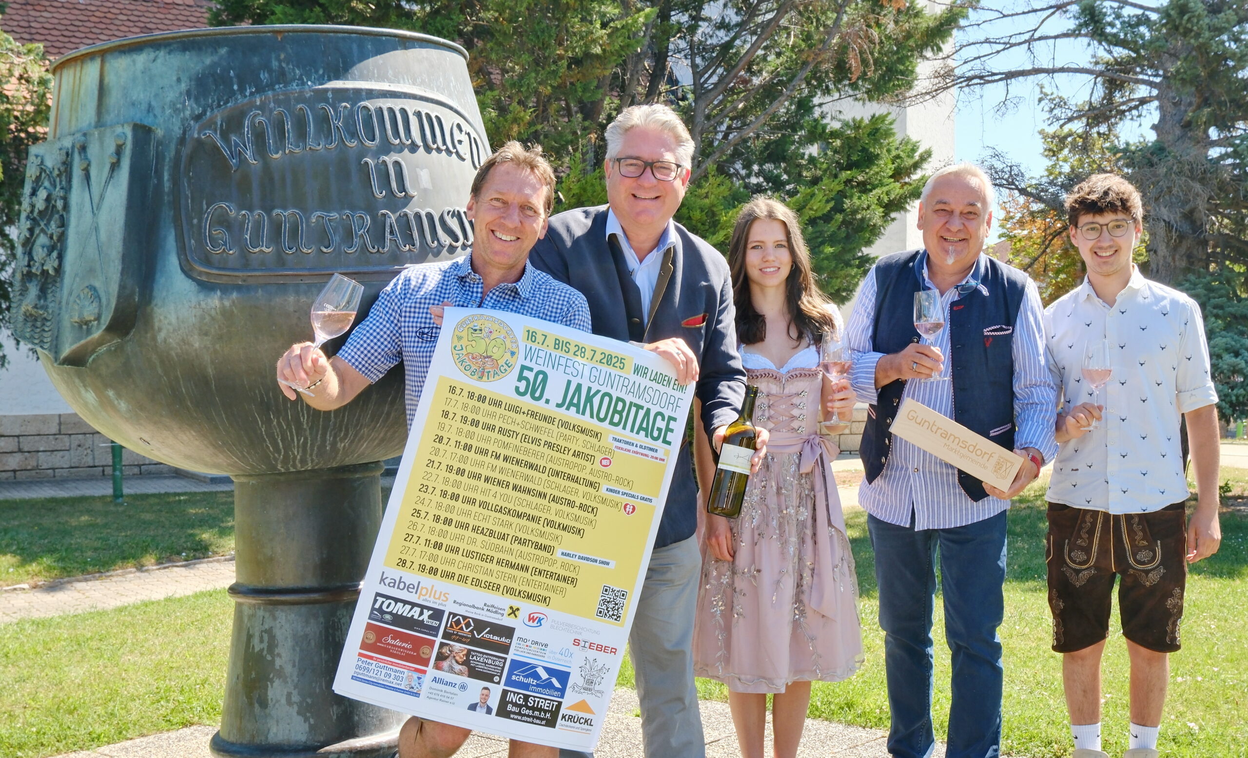 50 Jahre Jakobitage in Guntramsdorf:  13 Tage Wein & Kulinarik