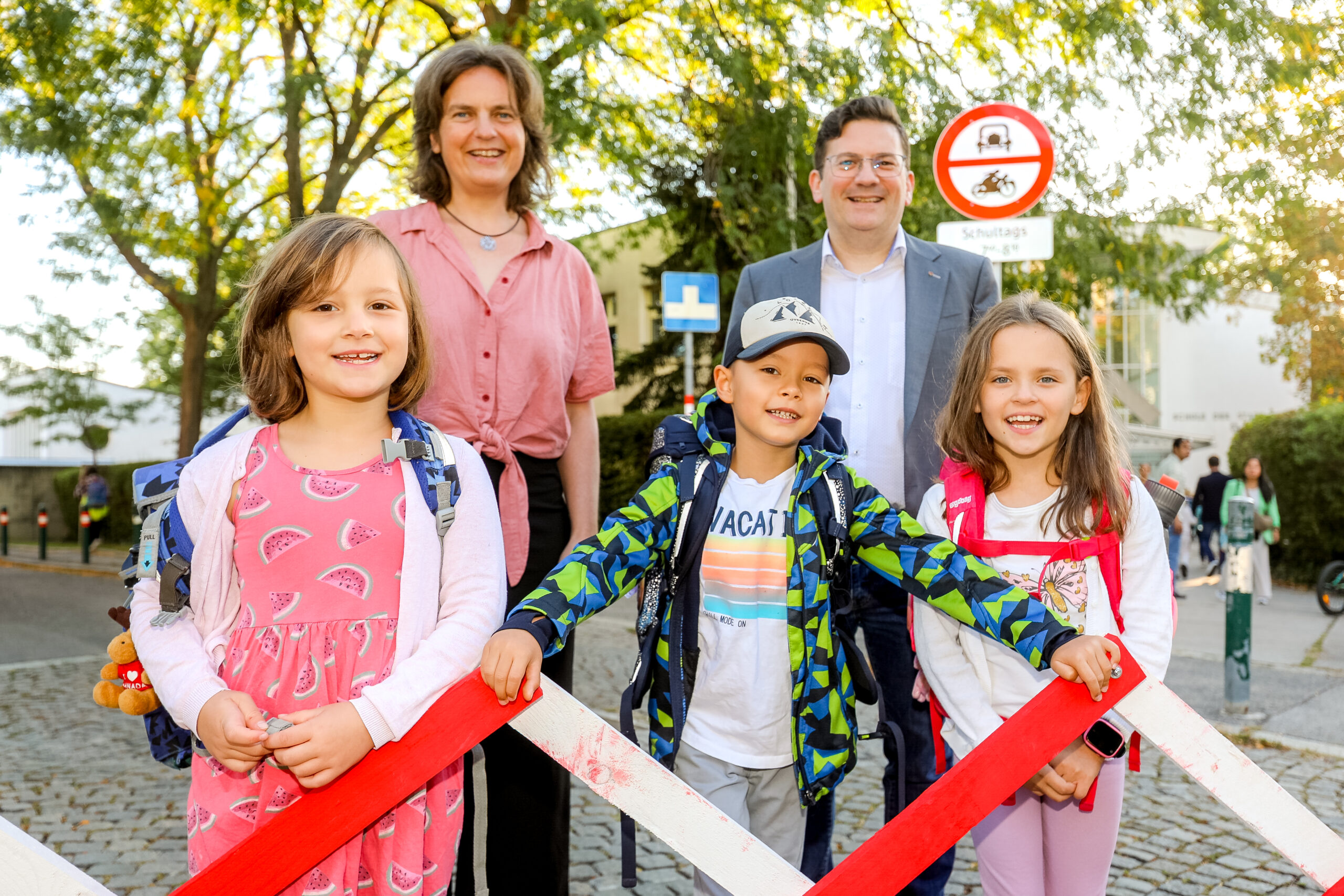 In der Rohrwassergasse bremst Meidling “Eltern-Taxis” aus