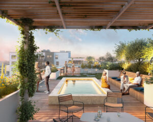 Die Dachterrasse steht allen Bewohnern zur Verfügung @ schreinerkastler.at