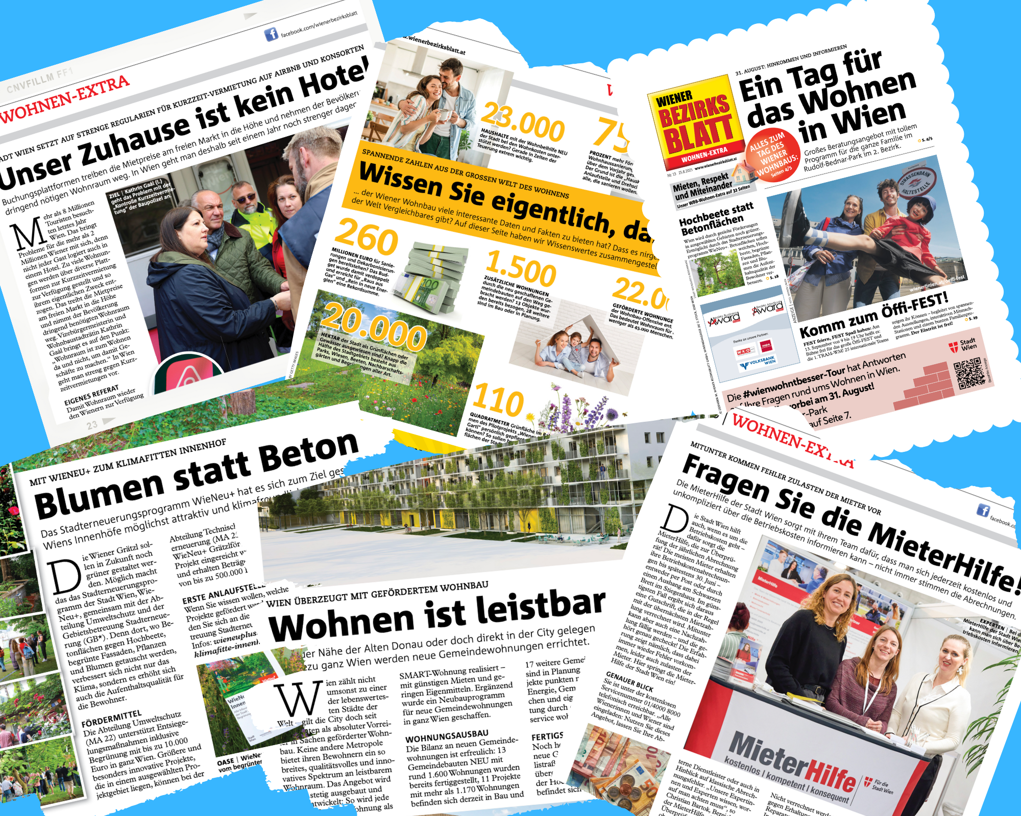Druckfrisch und aktuell: Das neue WBB-Wohnen-Extra ist da!