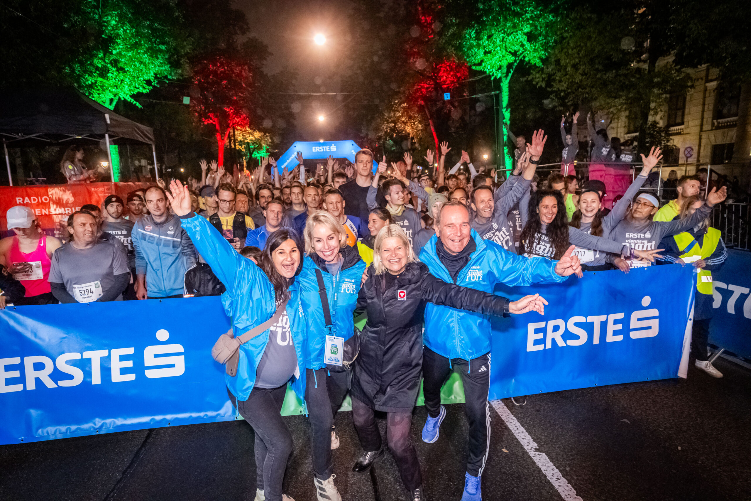 Trotz Regen: Vienna Night Run begeistert 22.000 Läufer