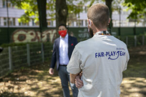 FAIR-PLAY-Team feiert Jubiläum: seit 15 Jahren in Mariahilf tätig