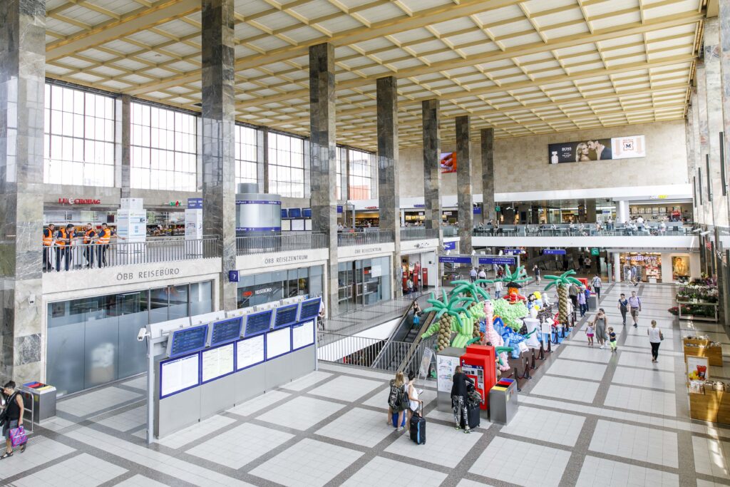 Gute Bewertung für den Westbahnhof (Foto: Stefan Diesner).