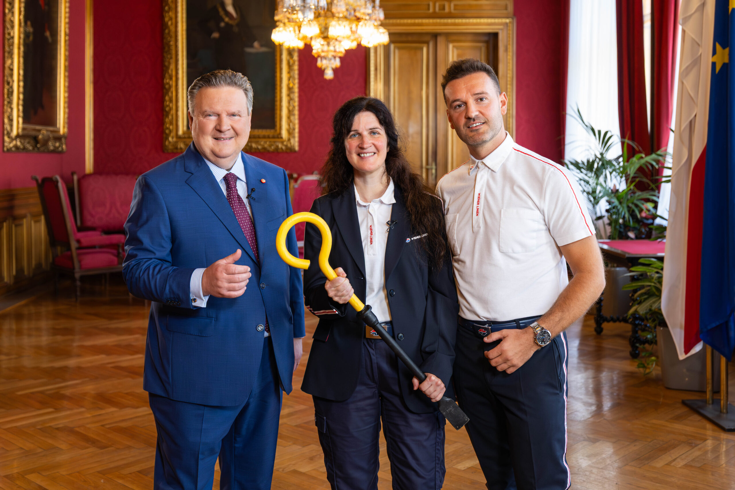 Go 4 Gold: Ludwig verabschiedet Wiens TRAM-WM-Team