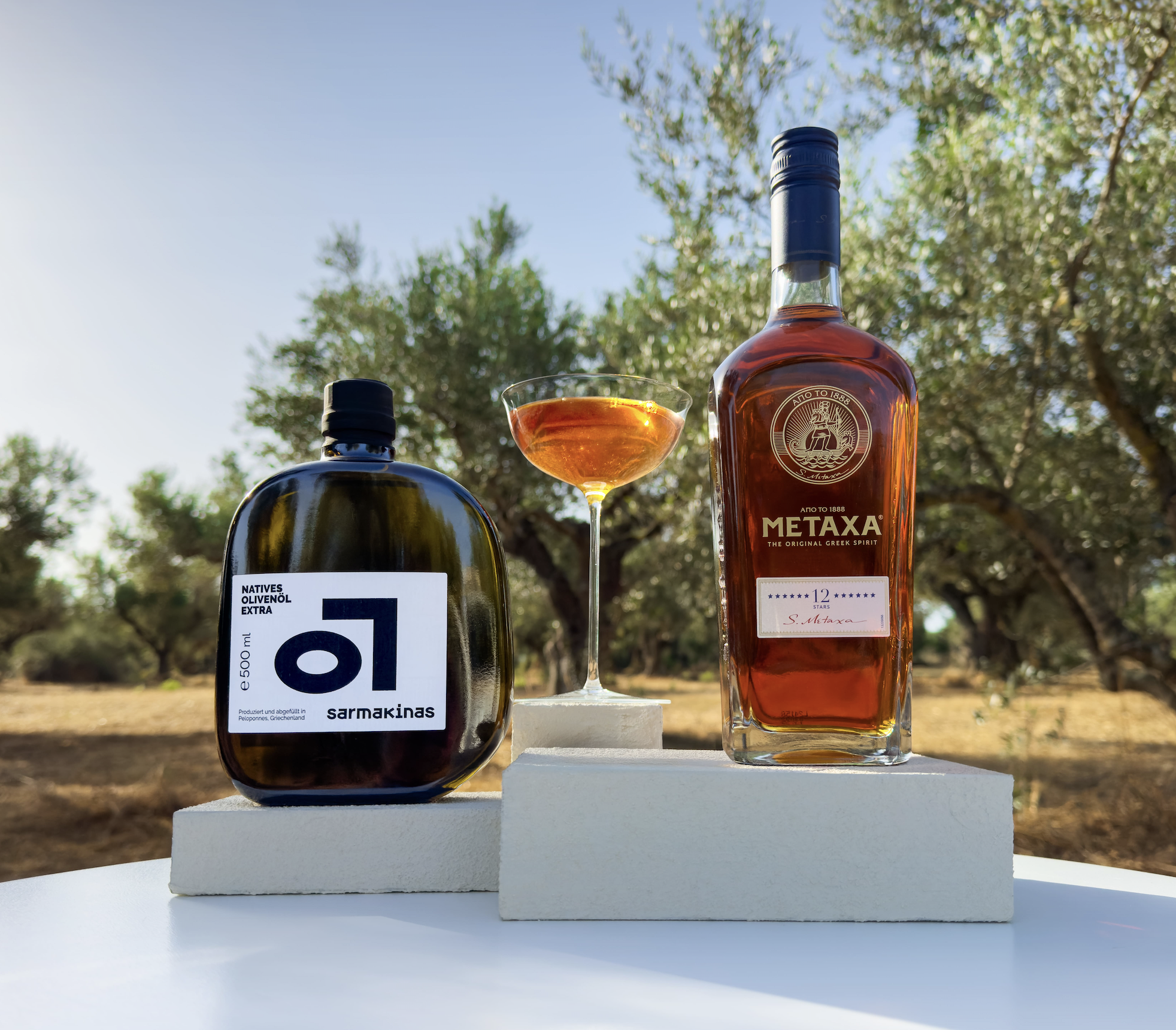 Sarmatini: Wenn griechisches Olivenöl auf Metaxa trifft