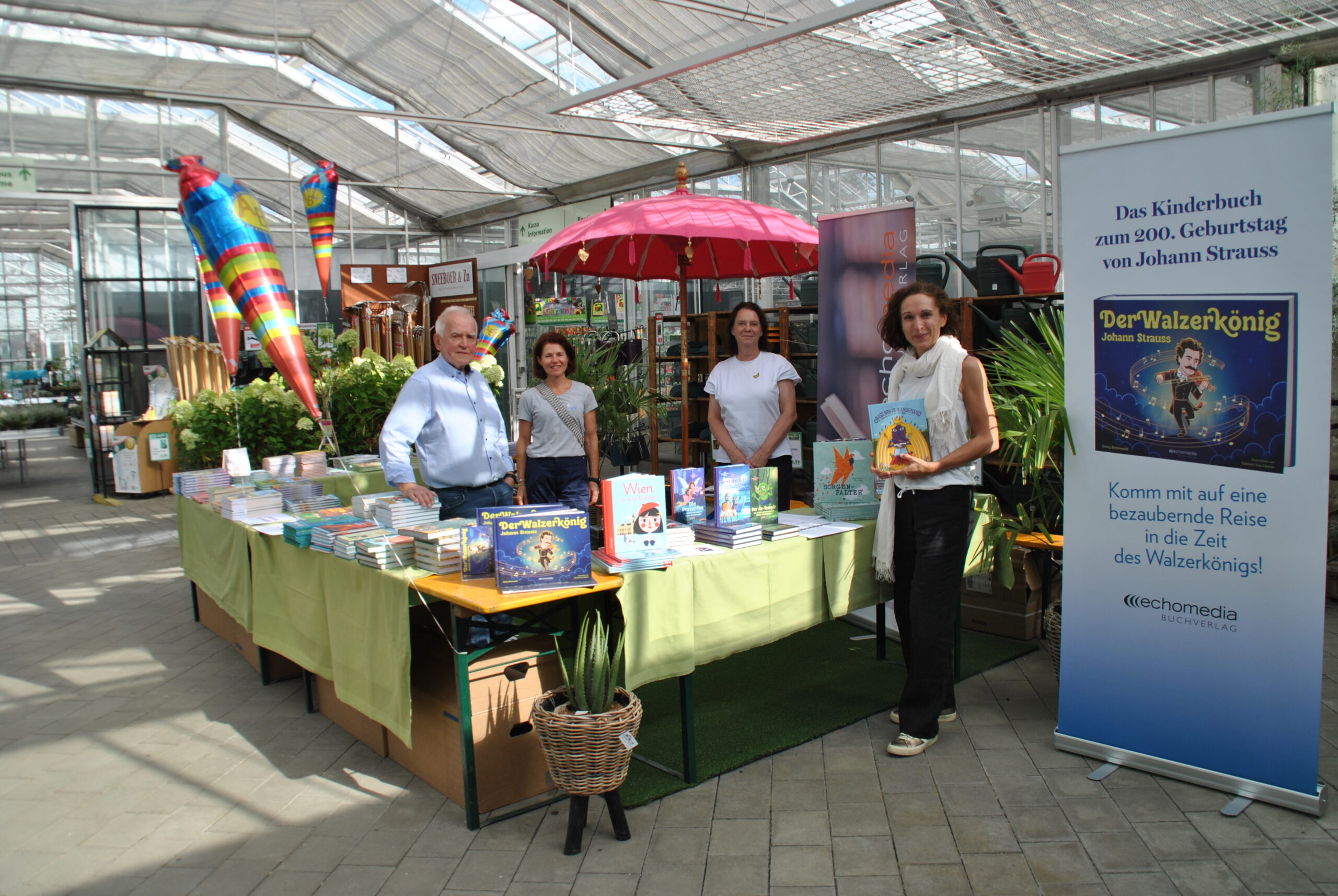 Praskac Pflanzenland ließ die Leselust der Kids aufblühen