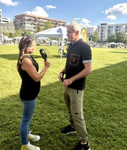 Michael Konsel beim Interview.