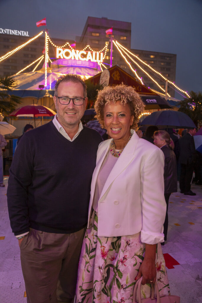 Arabella Kiesbauer und Florens Eblinger