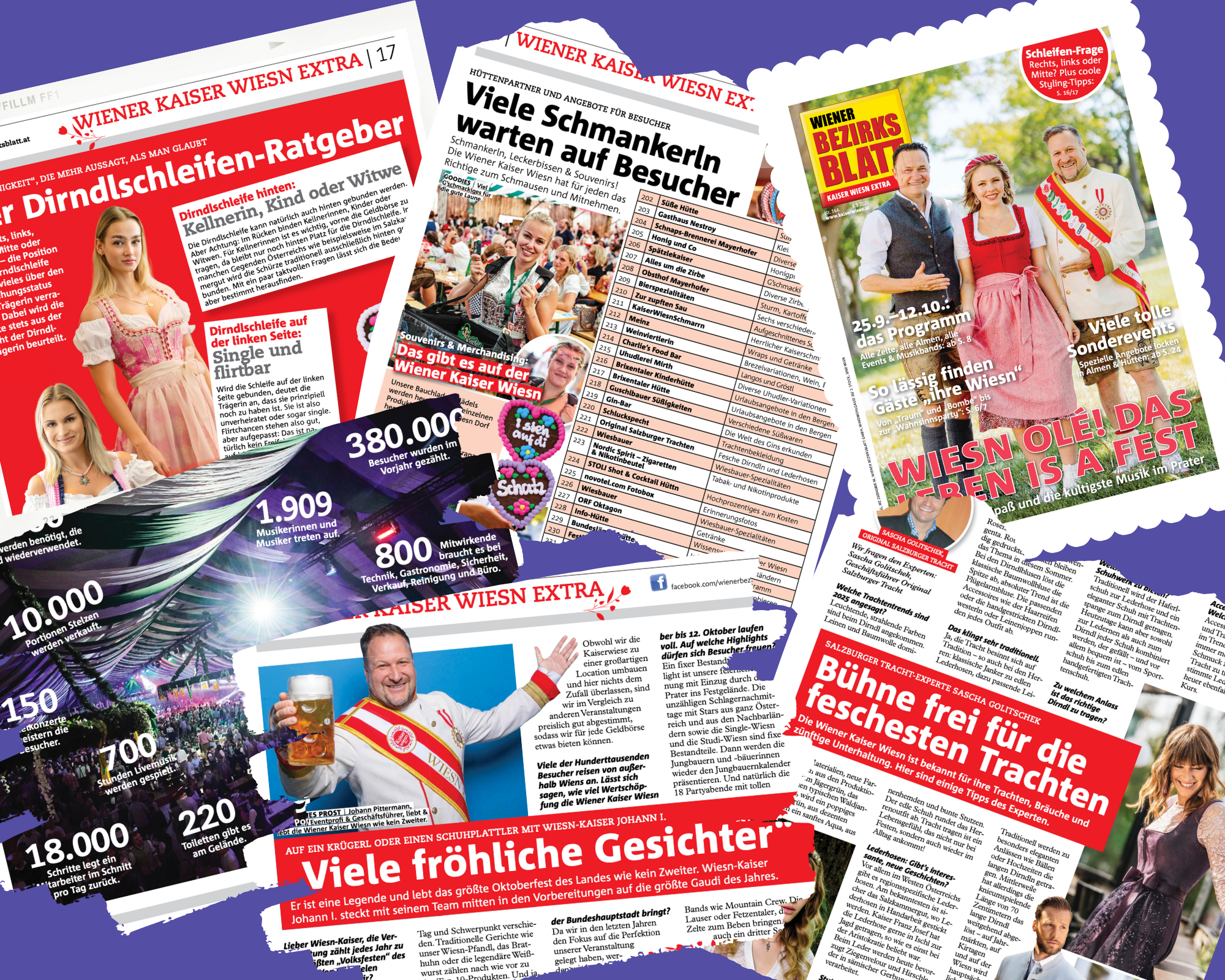 Druckfrisch und aktuell: Das neue Kaiser Wiesn-Extra ist da!