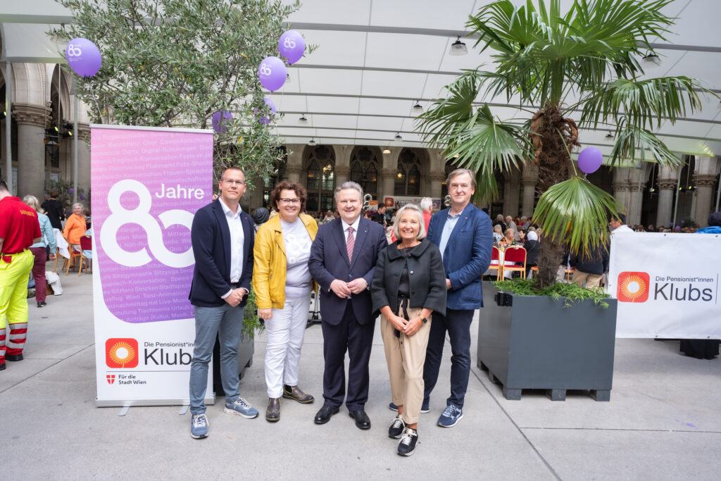 80 jahre Pensionistenklubs