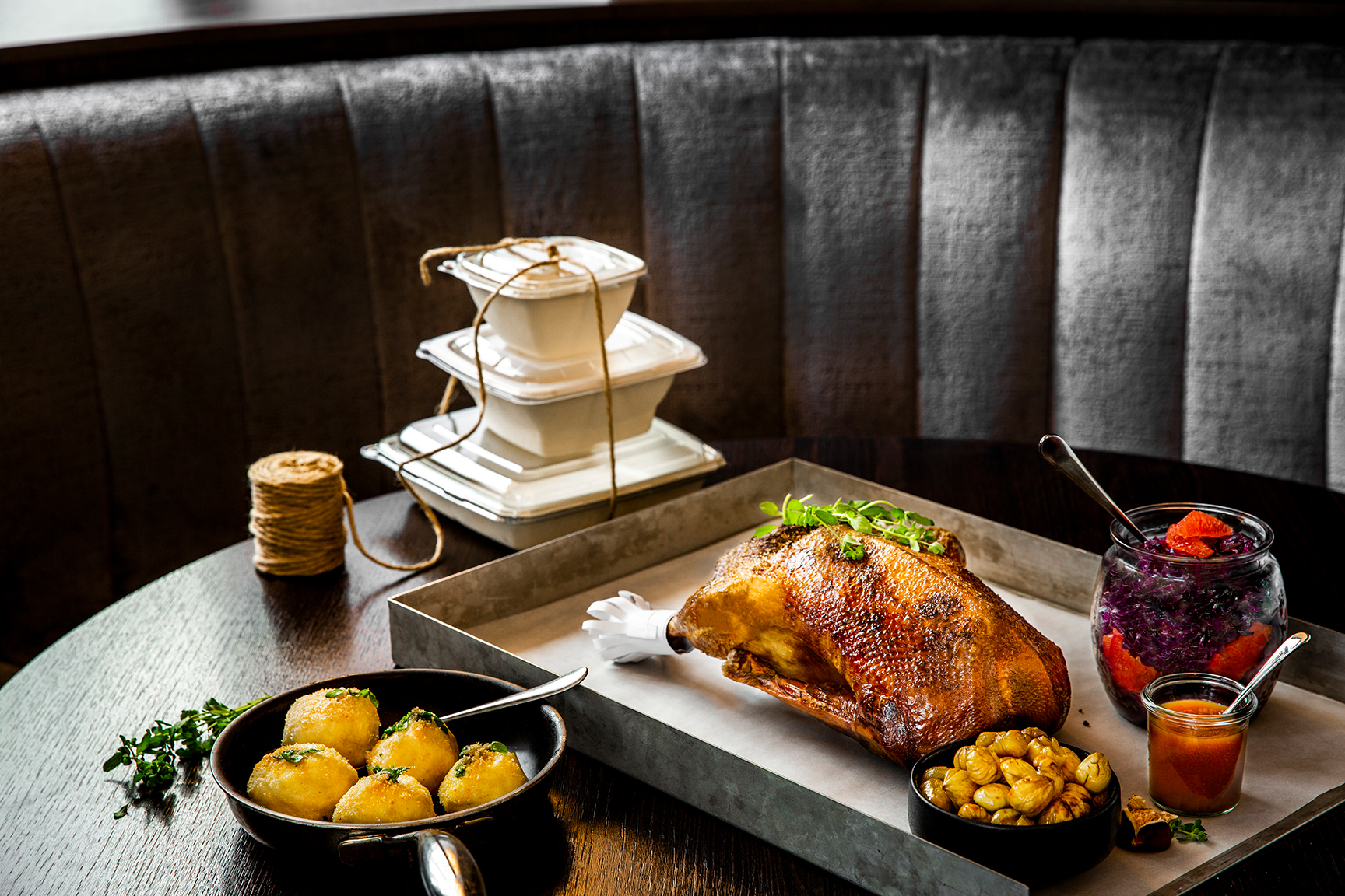 Gans schön praktisch: Die “Gans to go” kommt direkt nach Hause