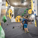 Klettern in der Boulderbar