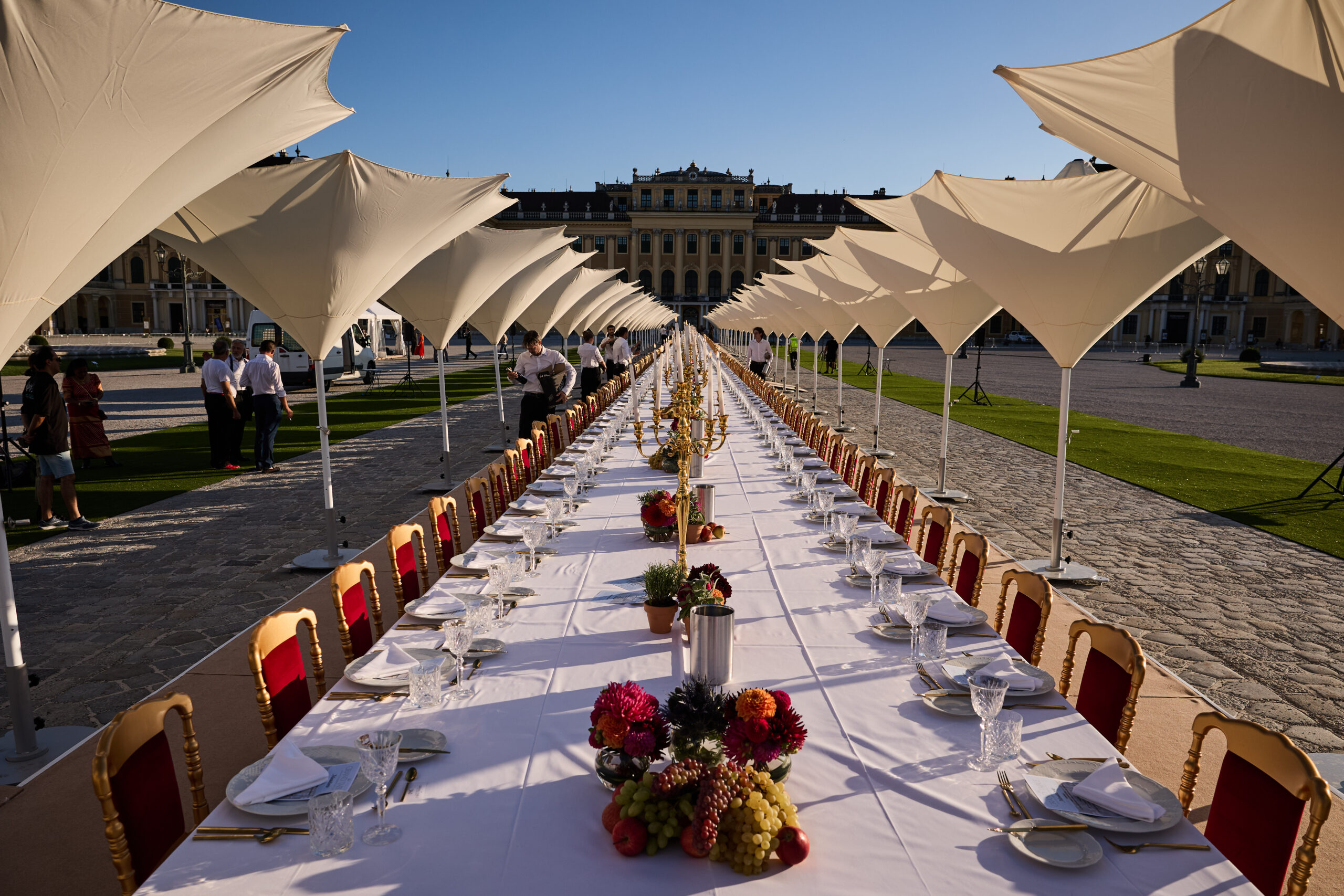 The Grand Table: Tolles Dinner-Highlight vor Schloss Schönbrunn