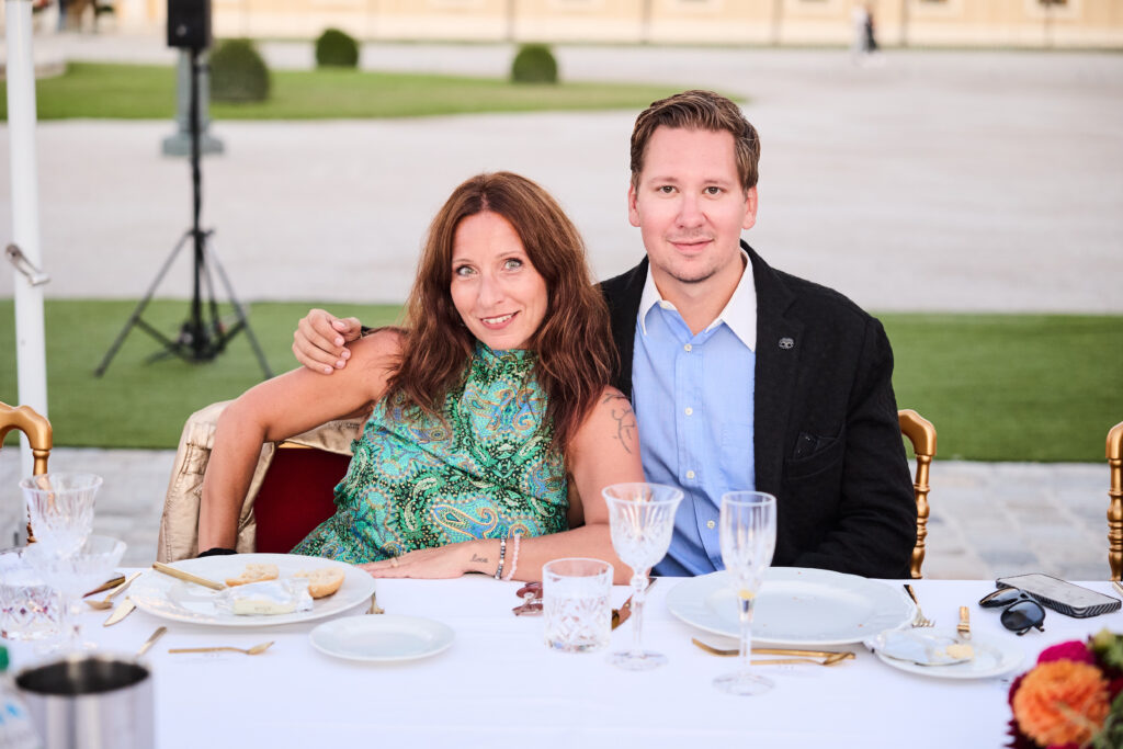 Grand Table Schönbrunn 2025, Monika Fellner und Clemens Trischler