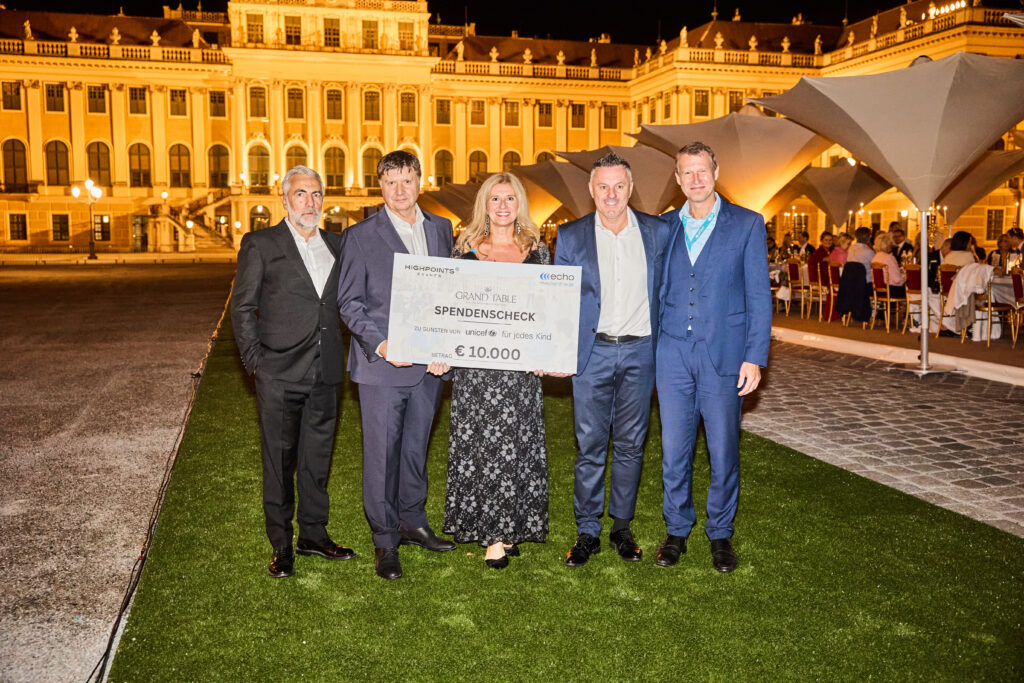 Grand Table Schönbrunn 2025, Spendencheck