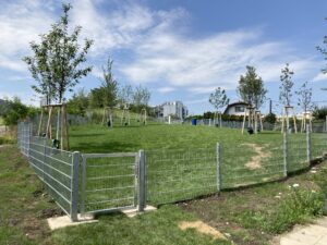 Die Hundezone befindet sich im nordwestlichen Bereich © Berger