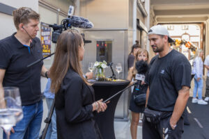 Box-Champ Marcos Nader im W24-Interview zum Kirtag (Bild: Oblak).