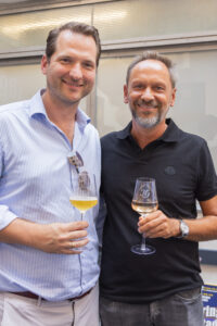 Prost: Max Baumer und Martin Glaser (Bild: Oblak).