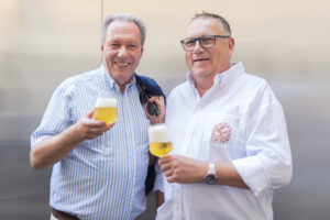 Franz Prokop mit Sepp Gissinger-Fröhlich (Bild: Oblak).