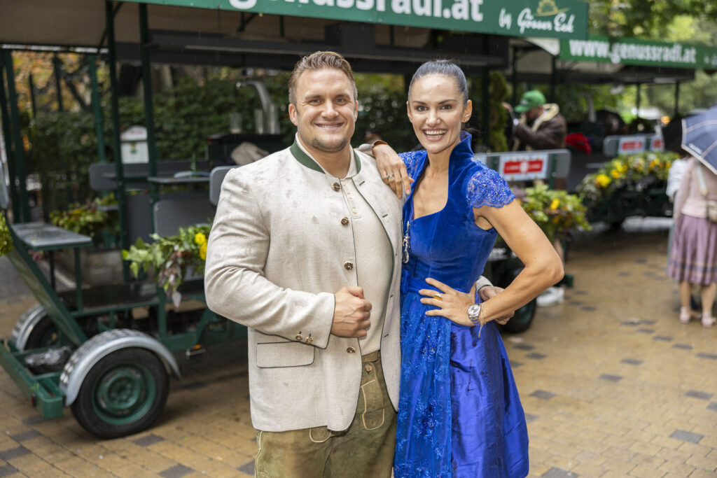 Matthias Göth mit Tanja Duhovich 