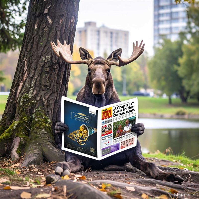 Druckfrisch: Das neue WBB ist da! Auch Emil freut sich.