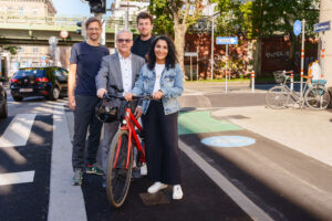 Wichtiger Lückenschluss im Radwegnetz am Alsergrund