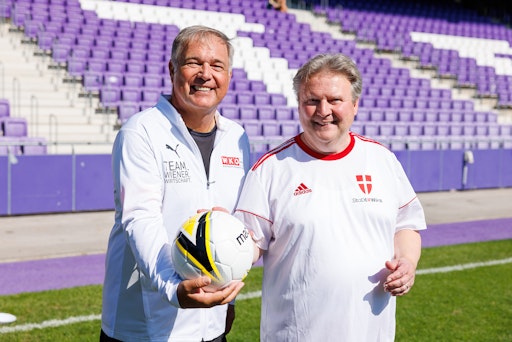 Ludwig & Ruck: Das Benefiz-Fußballturnier in der Generali Arena