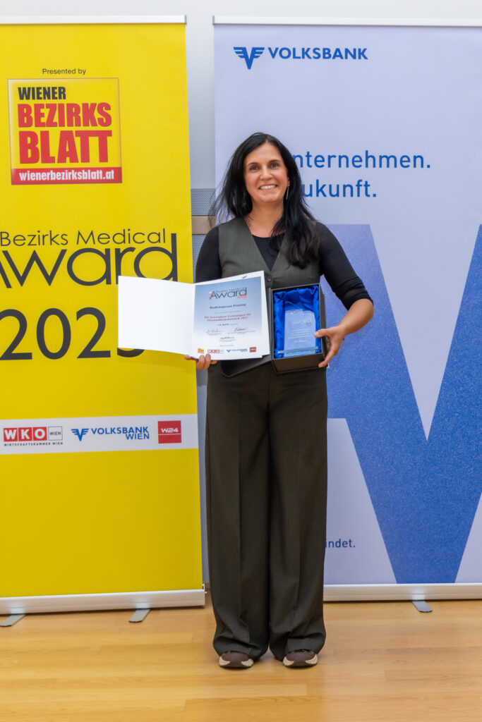 Medical-Award: Das Radiologicum Penzing und Dilek Krischke (Bild: Oblak).