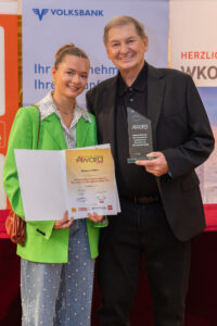Der Felber bäckt selber – über den Award freuen sich Stefanie und Franz Felber (© Sandra Oblak).