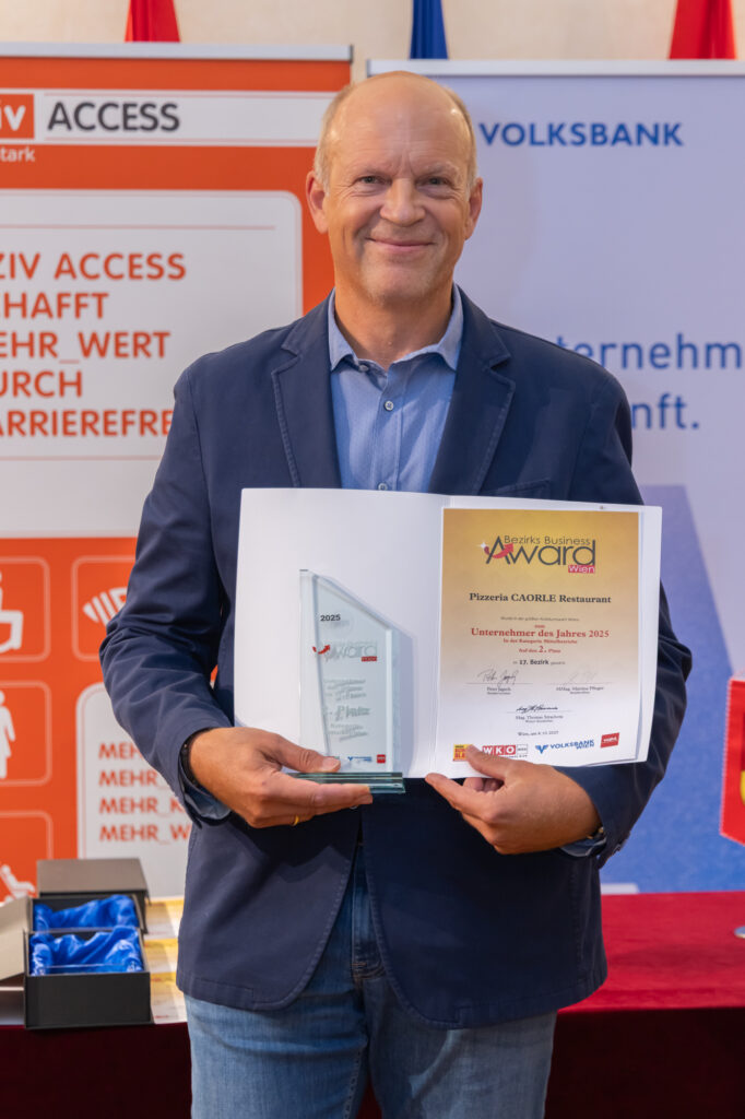 Manfred Böhm von der Pizzeria Caorle (© Sandra Oblak).
