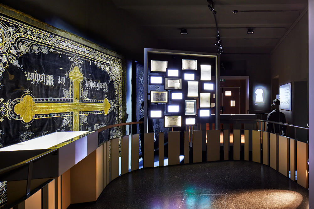 Einblick in die Ausstellungsräumlichkeiten des Bestattungsmuseums Wien © Bestattung Wien/Manfred Seidl