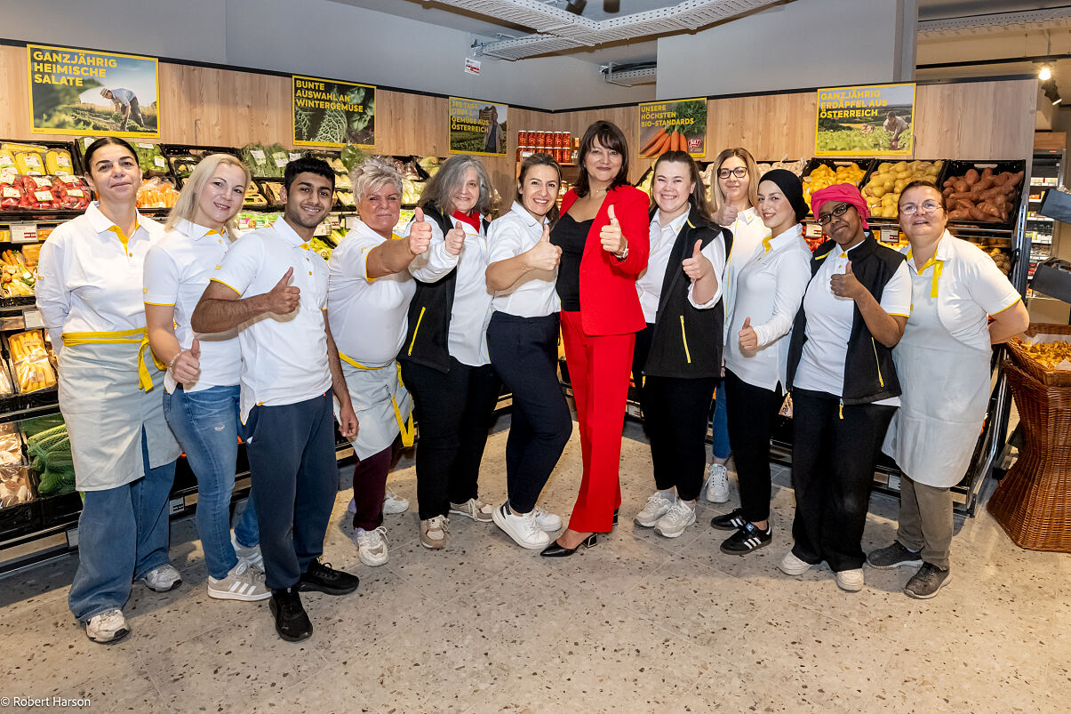 Wiedereröffnung: Billa präsentiert sich im neuen Gewand