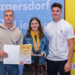 Sabine Pekarek mit Söhnen Samuel und David
