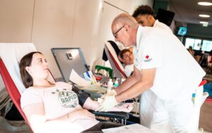 Hütteldorf: Grün-weißes Blut, um anderen zu helfen