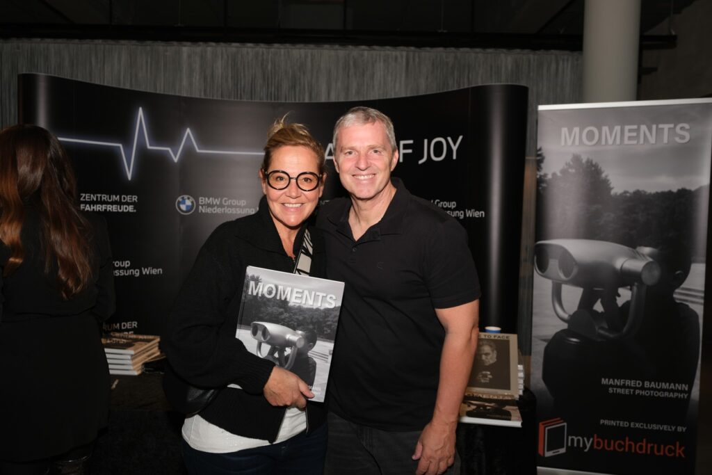 Buchpräsentation Moments